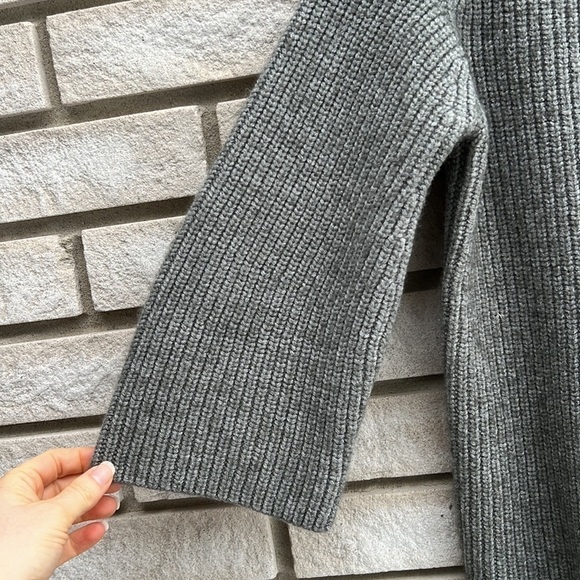 Ellen Tracy Wool Mock Neck Sweater with 3/4 Length Sleeves Size S - Picture 6 of 9